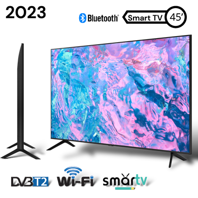 4K смарт телевизор SmartTV 45" диагональ UHDTV,LED IPTV